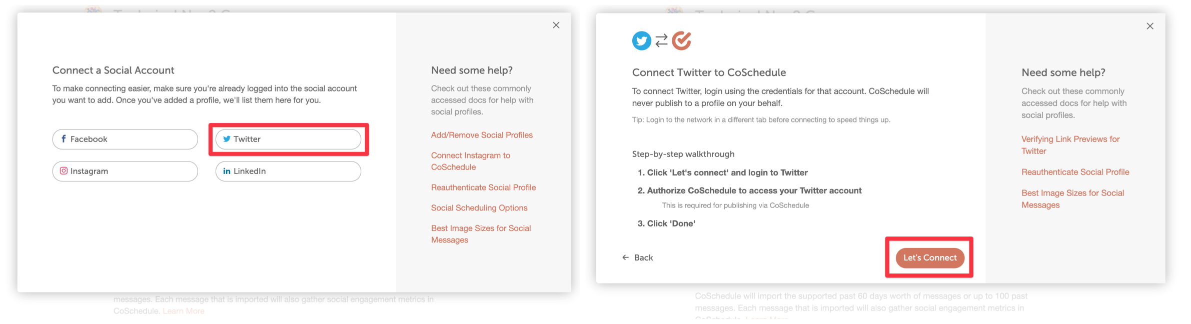 Connect a Twitter Account to Your Calendar - CoSchedule Support